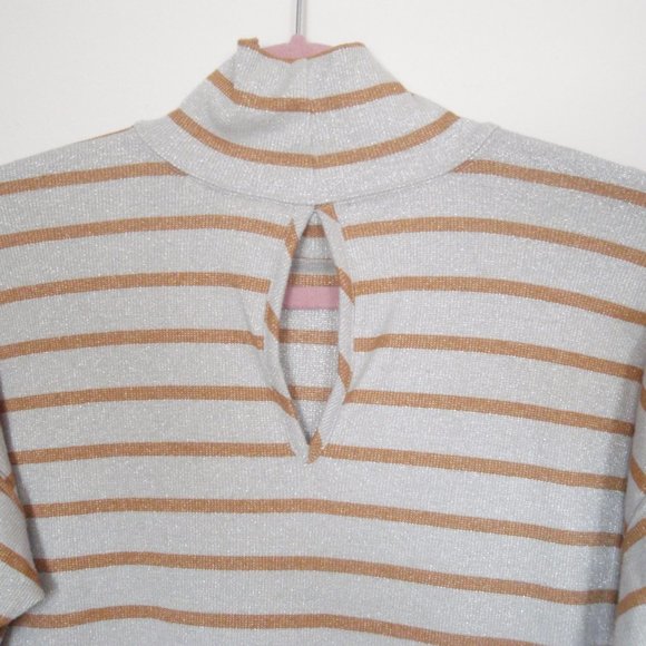 Vanessa Virginia | Mustard & Cream Shimmer Tunic - Picture 10 of 12